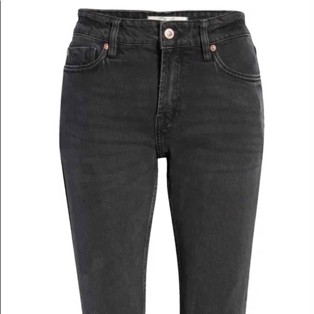 Free People We the Free Faded Black Denim Jeans - Size 25